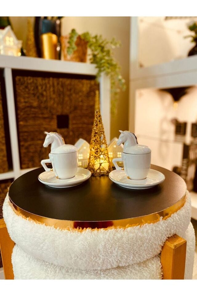 Modern Tarz Beyaz Teddy Kumaş Sandıklı Silindir Dekoratif Pufidik Puf Bench