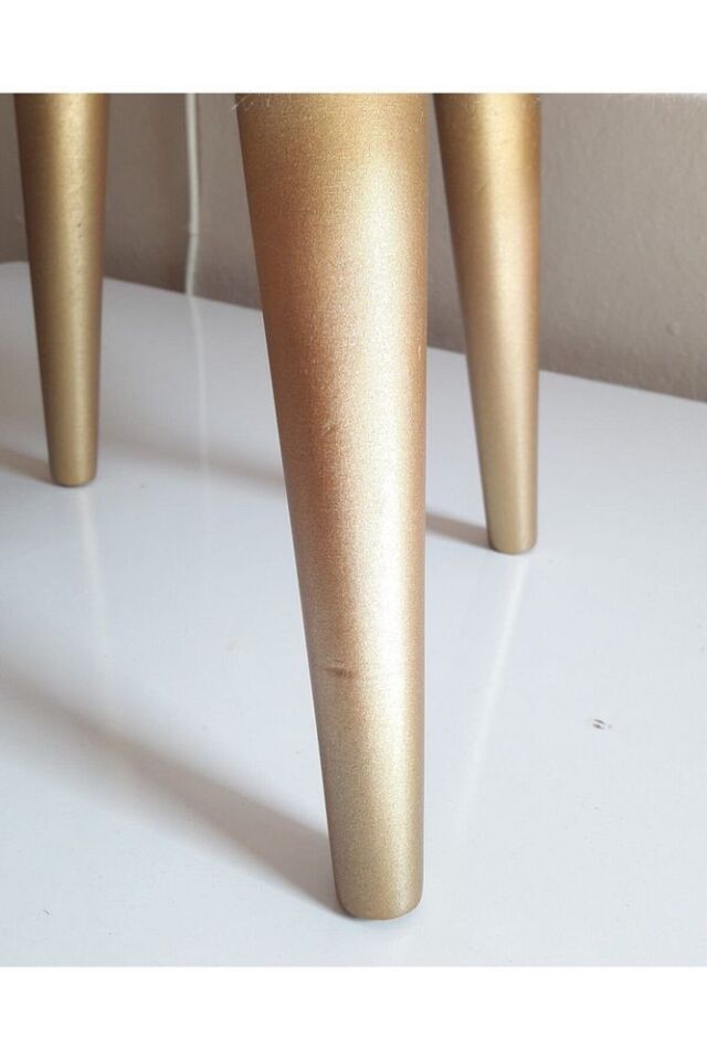 Gürgen Retro Ahşap Ayaklı Dekoratif Etnik Üst Lacivert Desenli Silindir Puf Bench Koltuk Sandalye lacivert üst etnik puf-naturel ayak - Tek Ebat
