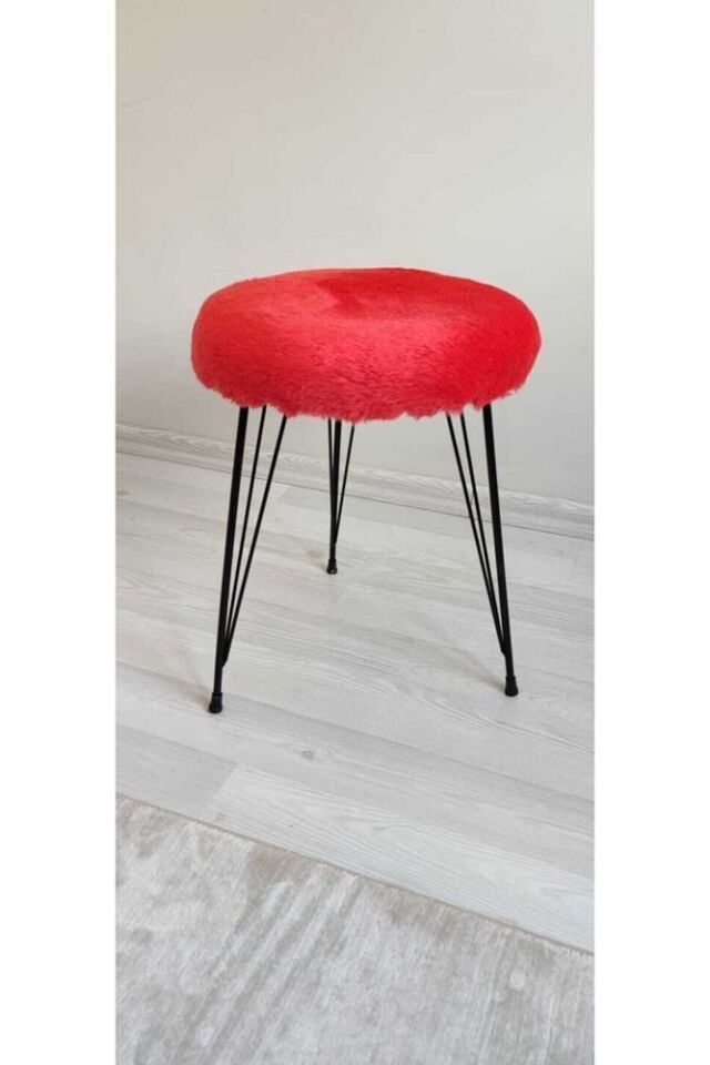 Neta Home Genoa Puf Bench Siyah Metal Ayak